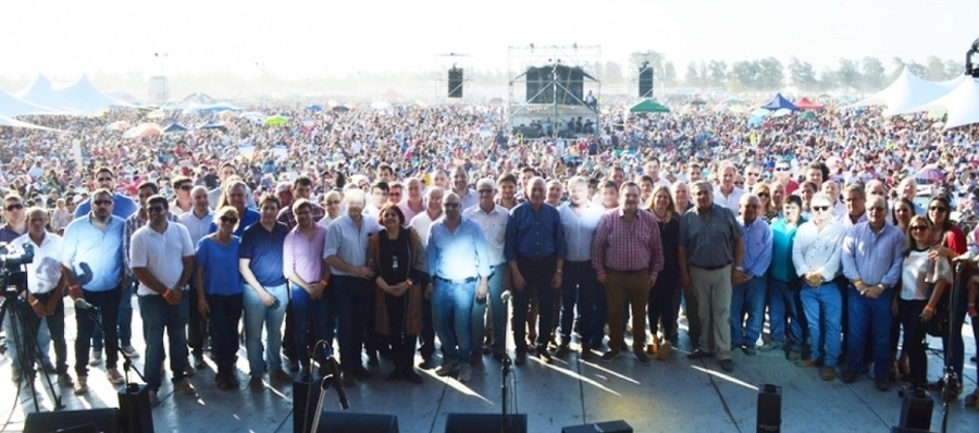 Más de 35.000 personas coronaron la 5º Fiesta de la Confraternidad Departamental en la ciudad de Ceres