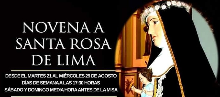 Novena en honor a Santa Rosa de Lima