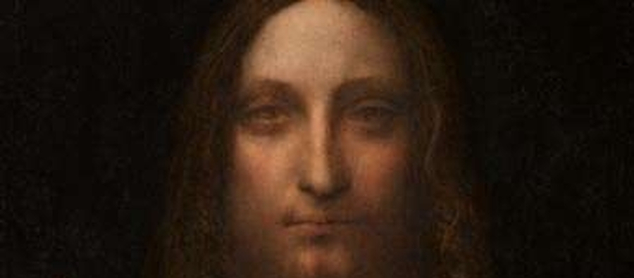 La obra pintada por Da Vinci sobre la imagen de Jesús