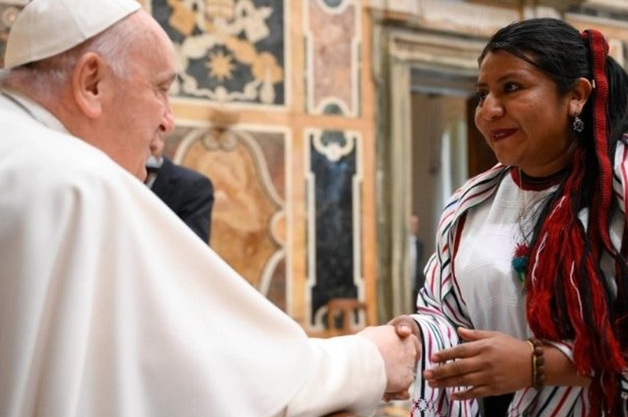 El Papa defiende el conocimiento indígena para abordar la crisis climática