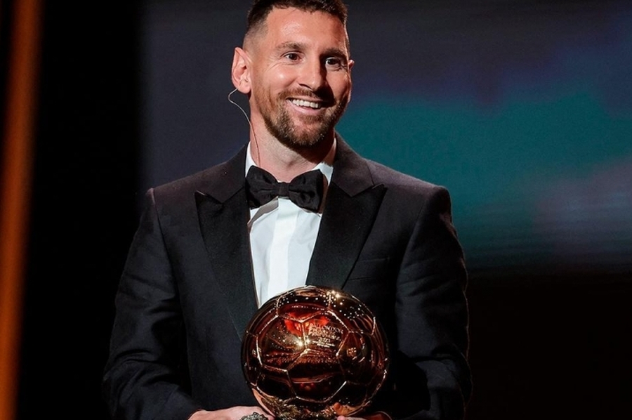 Leyenda viviente: Lionel Messi ganó su octavo Balón de Oro. Mirá el momento de la consagración