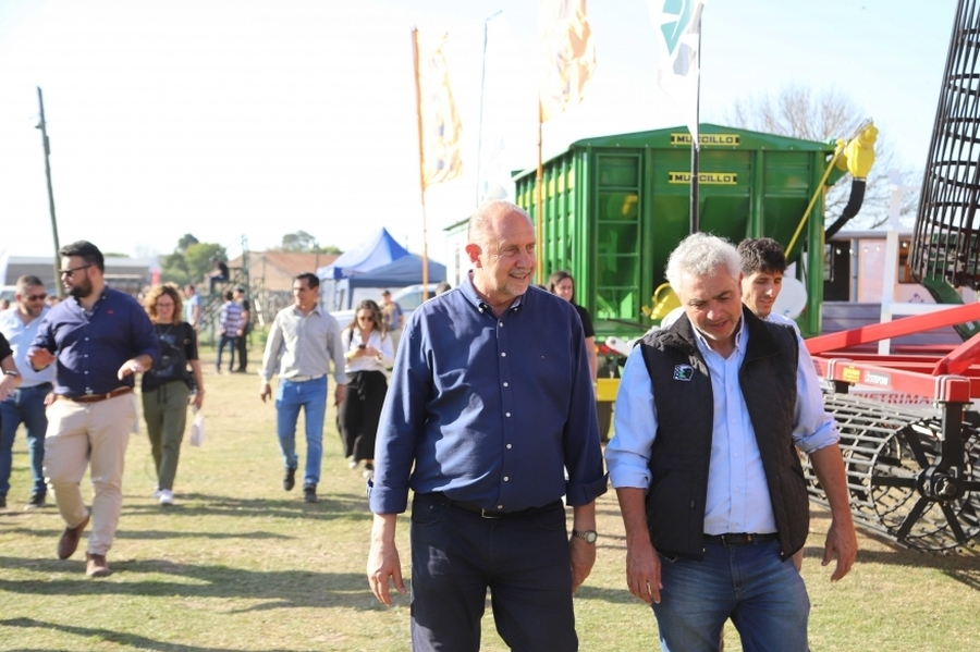 Perotti en la Expo San Justo: “Acompañamos a cada uno de los que en el día a día hacen grande a esta provincia”