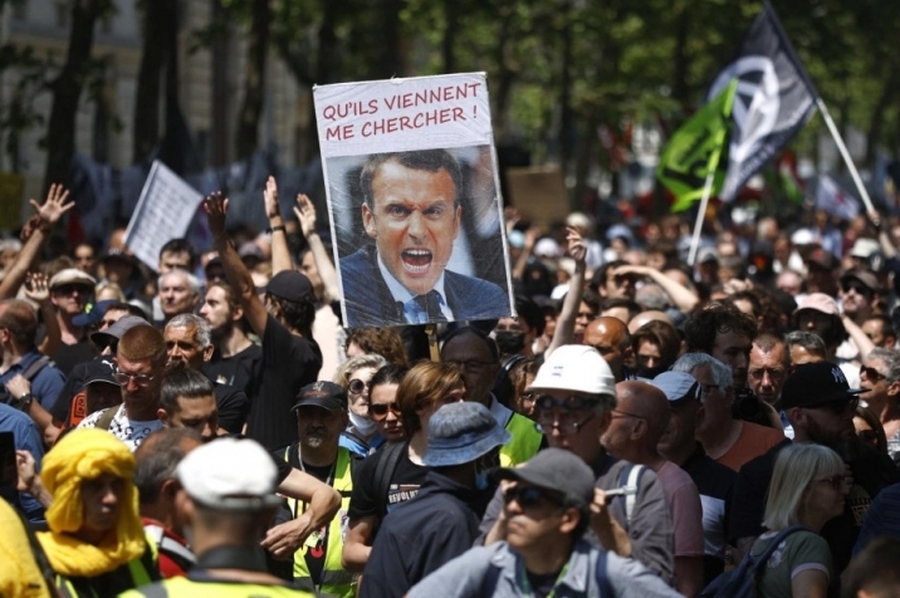 Nueva jornada de protestas en Francia contra la reforma jubilatoria