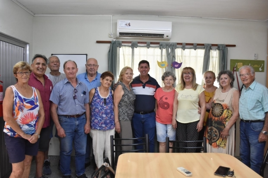 El Senador Pirola visitó una vez más las localidades de San Carlos Norte, San Carlos Sud y San Carlos Centro