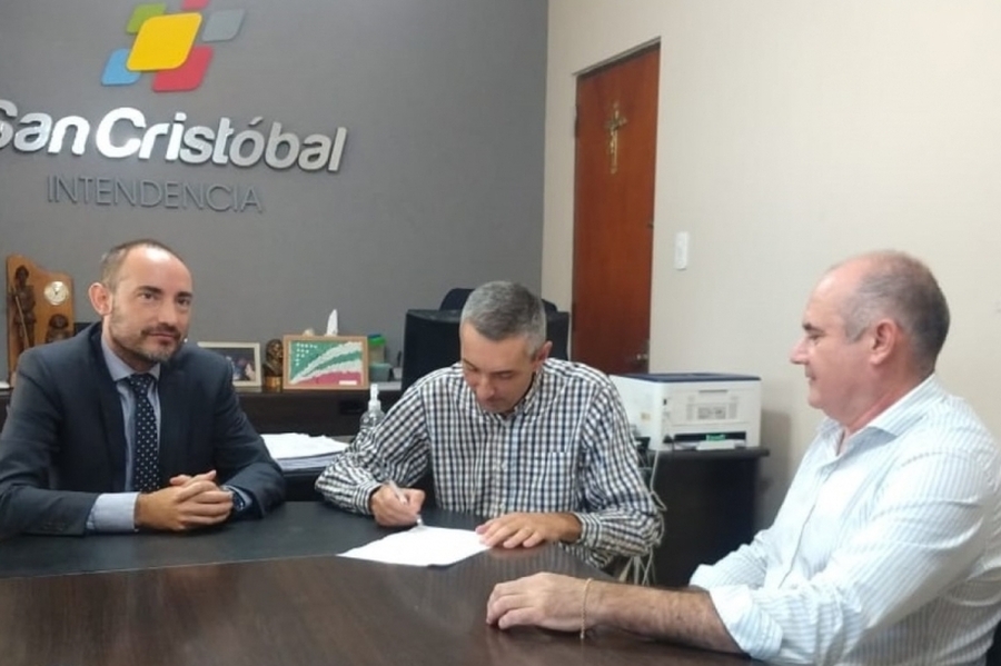 Sartin firmó como Asesor de la Producción en San Cristóbal