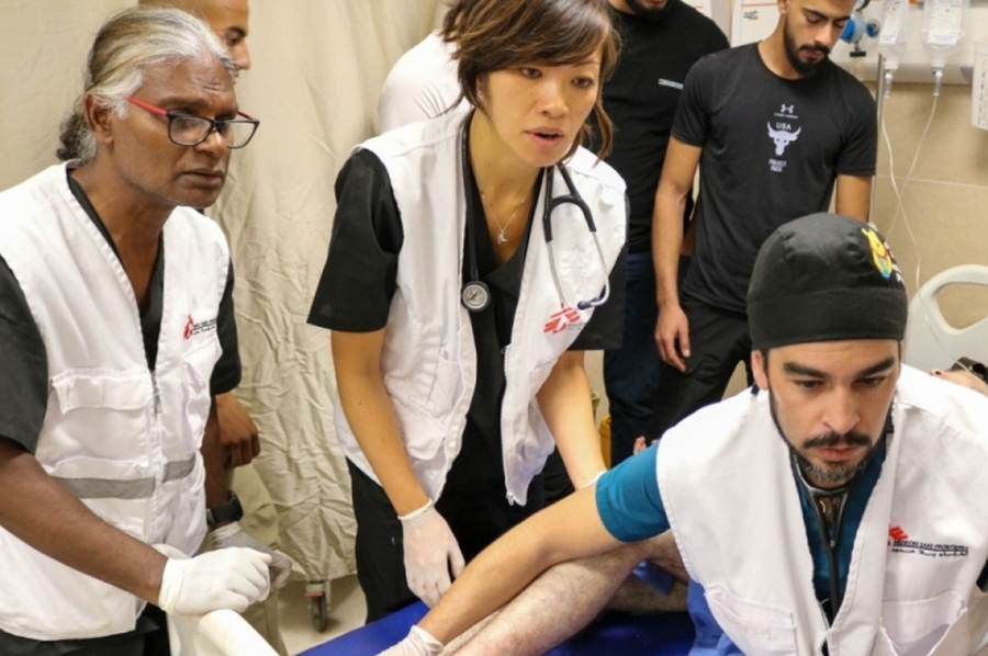 Médicos Sin Fronteras habló sobre la dramática situación sanitaria en Gaza: 