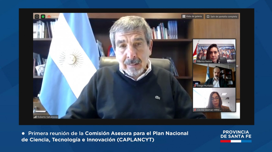 Santa Fe participa en la Comisión Asesora para el Plan Nacional de Ciencia, Tecnología e Innovación