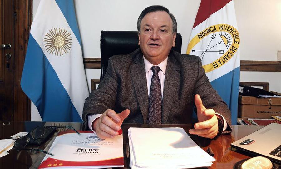 Michlig solicitó la reanudación y concreción de obras para Suardi, San Cristóbal y Huanqueros