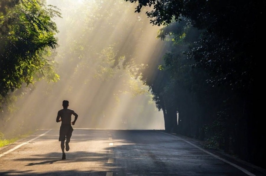 Correr, claro que se puede.
