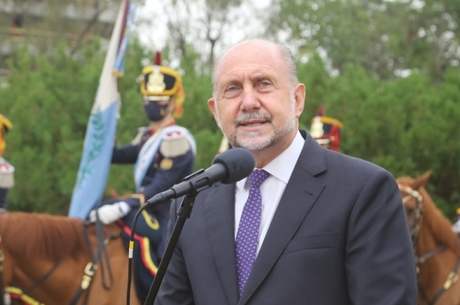 Perotti anunció la puesta en valor de la Parroquia del Convento San Carlos de la ciudad de San Lorenzo