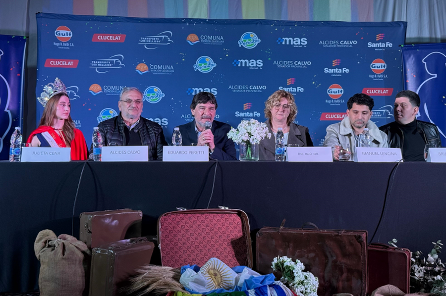 Calvo participó del lanzamiento de la fiesta provincial del inmigrante