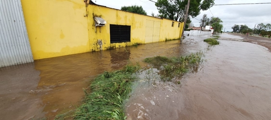 En la tarde de Aires, Daniel Archidiacono destacó las inundaciones de Colonia Margarita