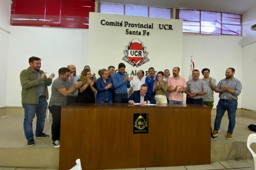 Por amplio consenso Felipe Michlig fue nominado para presidir la Unión Cívica Radical de la Pcia. de Santa Fe