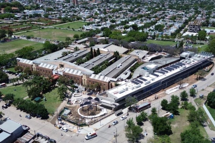 Se agranda el Hospital Alassia: con un 80 % de avance, la gestión Pullaro acelera trabajos para terminar la nueva Guardia y la Sala de Oncohematología