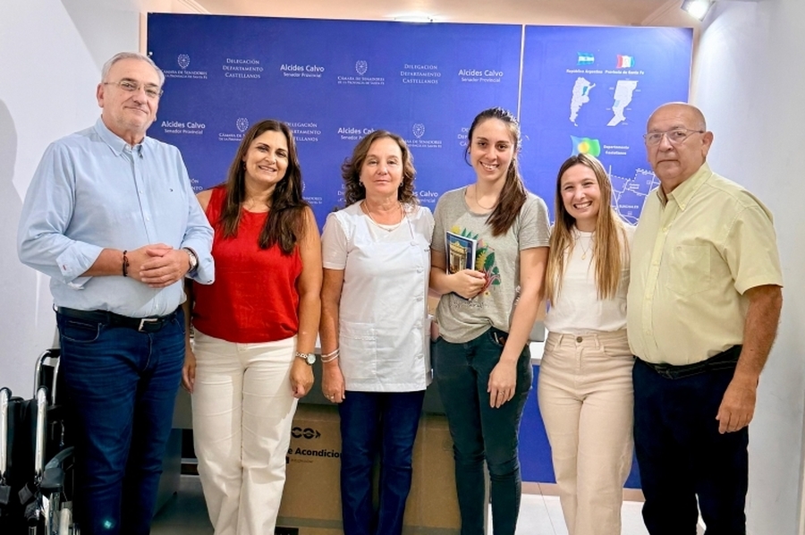 Calvo desarrolló un encuentro con instituciones del departamento Castellanos