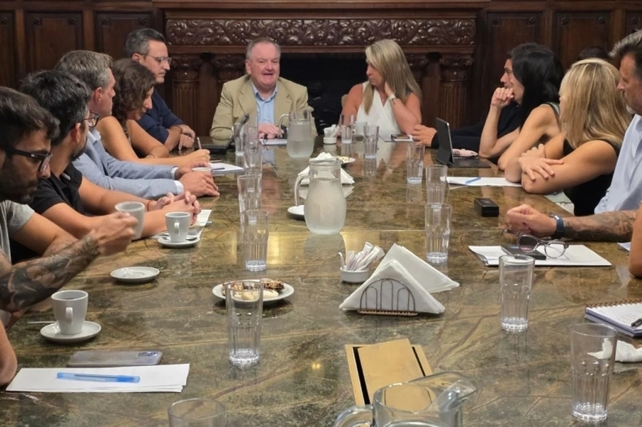 Michlig encabezó en Rosario nuevas rondas de consultas por la Ley de Municipios