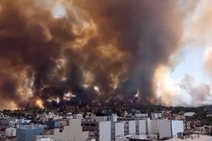 Impactantes incendios en Córdoba: evacuados, casas quemadas y un detenido