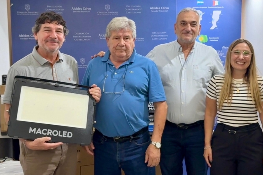 Calvo y Chivallero mantuvieron una reunión con instituciones deportivas de Estación Clucellas y Rafaela