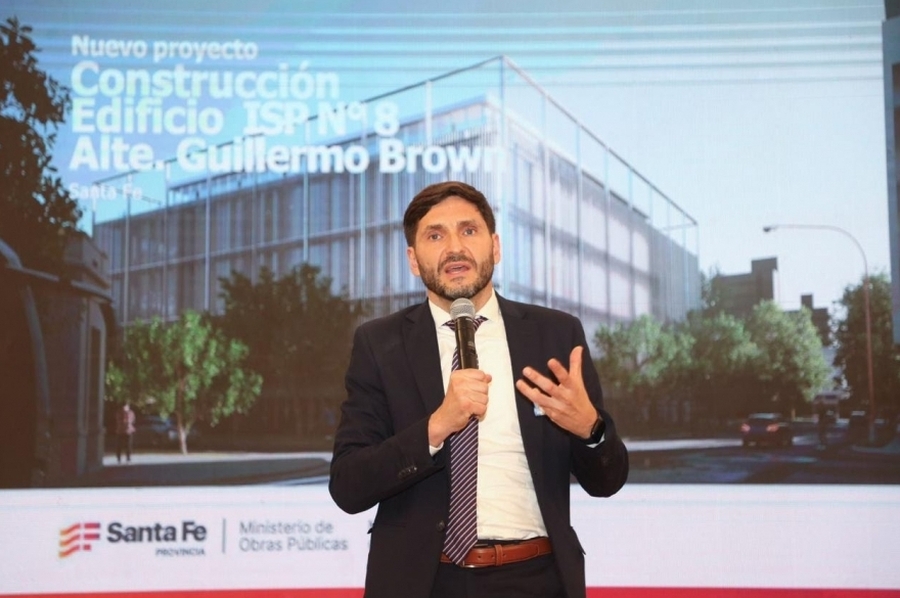 Instituto Almirante Brown: Provincia presentó el nuevo proyecto para el edificio educativo