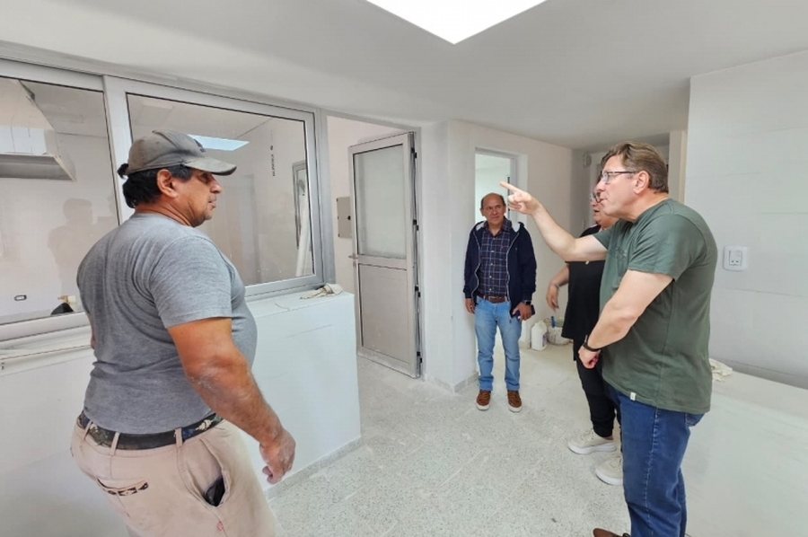 Borla con obras y equipamiento para el área de Salud del departamento San Justo