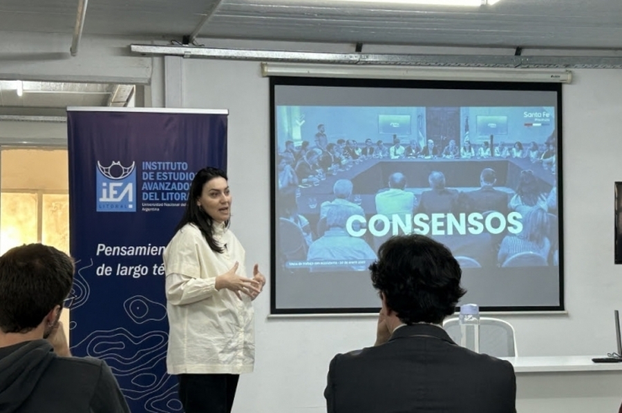 La provincia presentó los avances en Ciencia, Tecnología e Innovación junto al Instituto de Estudios avanzados de la UNL