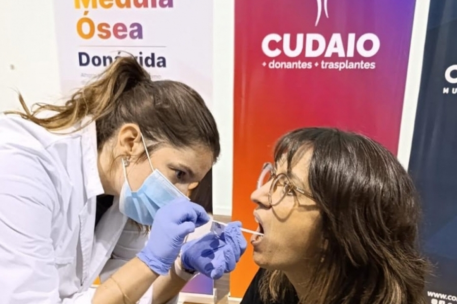 En Rafaela: Cudaio continúa ampliando la campaña para sumar donantes de médula ósea mediante hisopado bucal