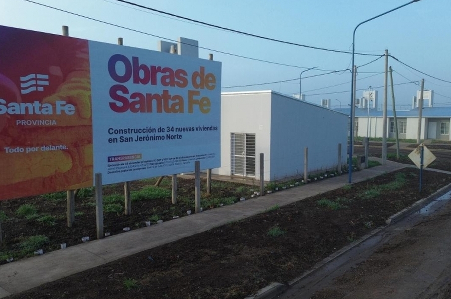 El Gobierno Provincial sortea 34 viviendas para familias de San Jerónimo Norte