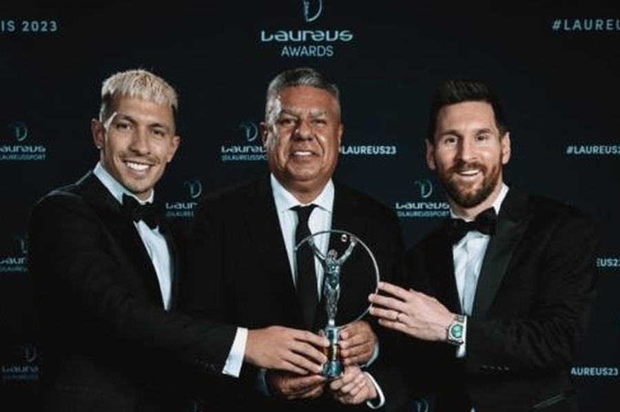 Messi y la Selección Argentina siguen acumulando premios: fueron distinguidos en los Premios Laureus