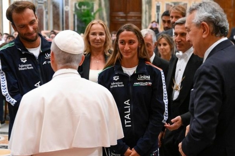 León XIV destacó los valores del deporte: “La competición pasa, pero los valores permanecen”
