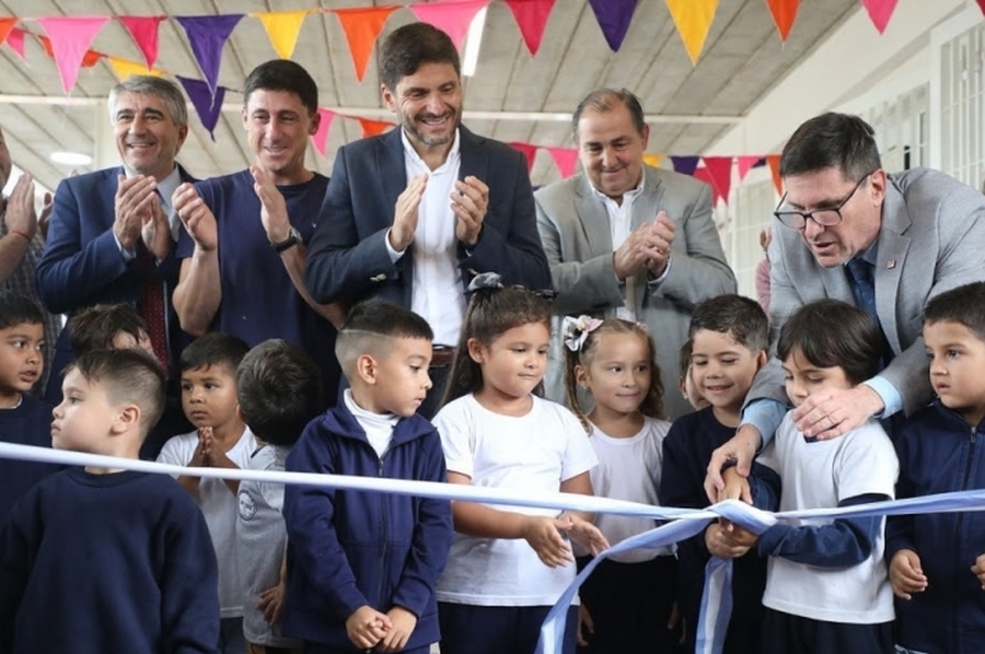 Pullaro: “En los primeros tres meses del año ya inauguramos 17 escuelas en la provincia de Santa Fe”