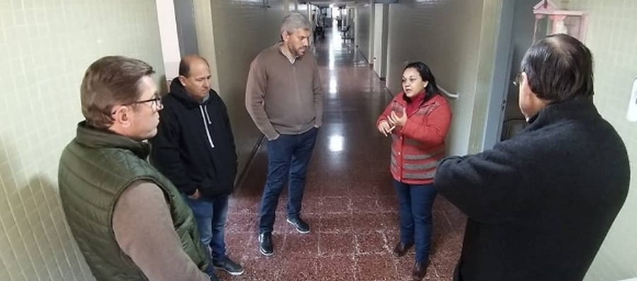 El Senador Borla recorrió el SAMCO San Justo