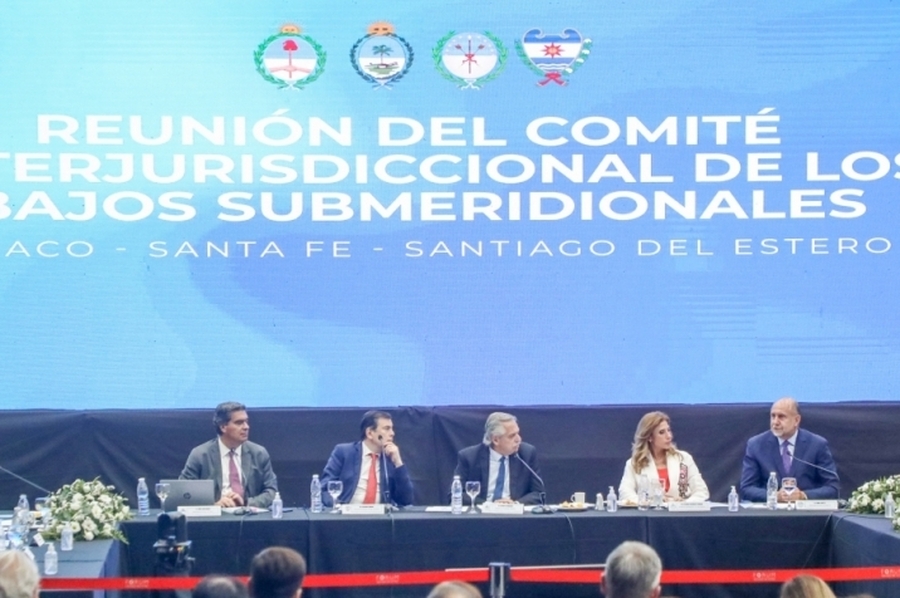 Perotti participó de una nueva reunión del Comité Interjurisdiccional de los Bajos Submeridionales