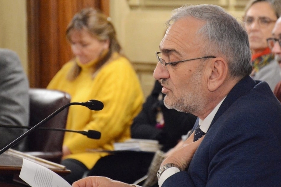 Calvo destacó la obra hídrica 