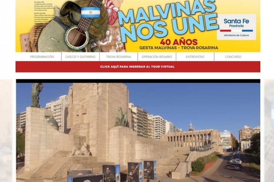 La provincia lanza la plataforma web “Malvinas nos une”