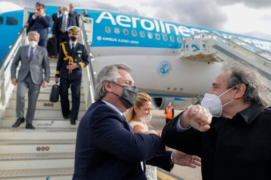 Alberto Fernández inicia una nueva gira por España y Alemania