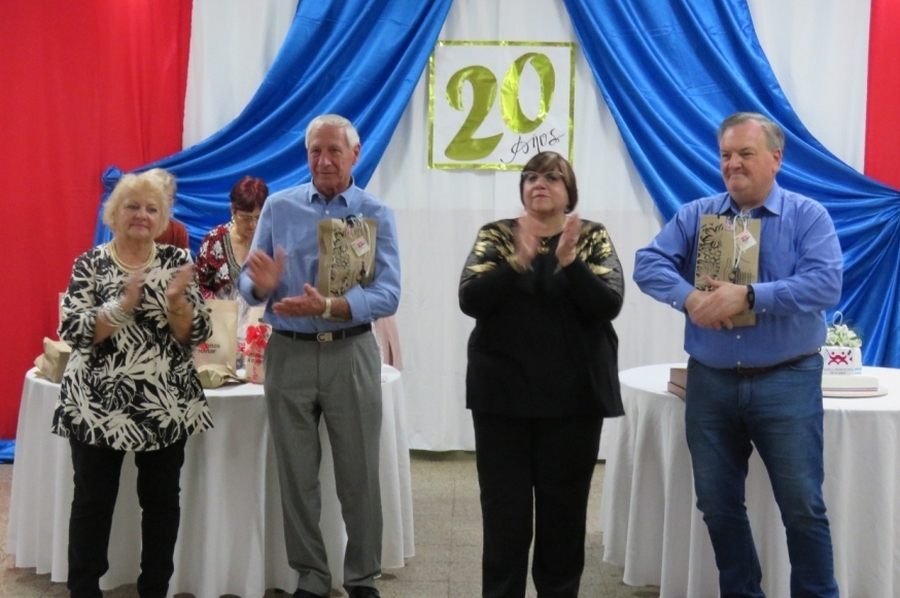 El Senador Michlig participó del 20° Aniversario de la Familia Piamontesa de Suardi