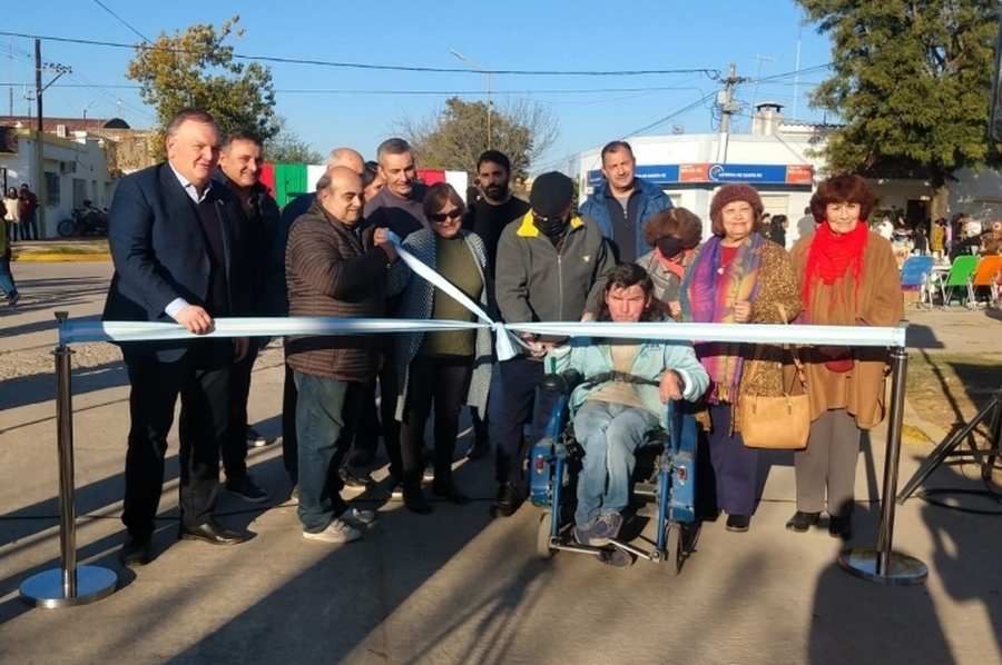 En San Cristóbal se festejó el día del vecino con inauguración de obras