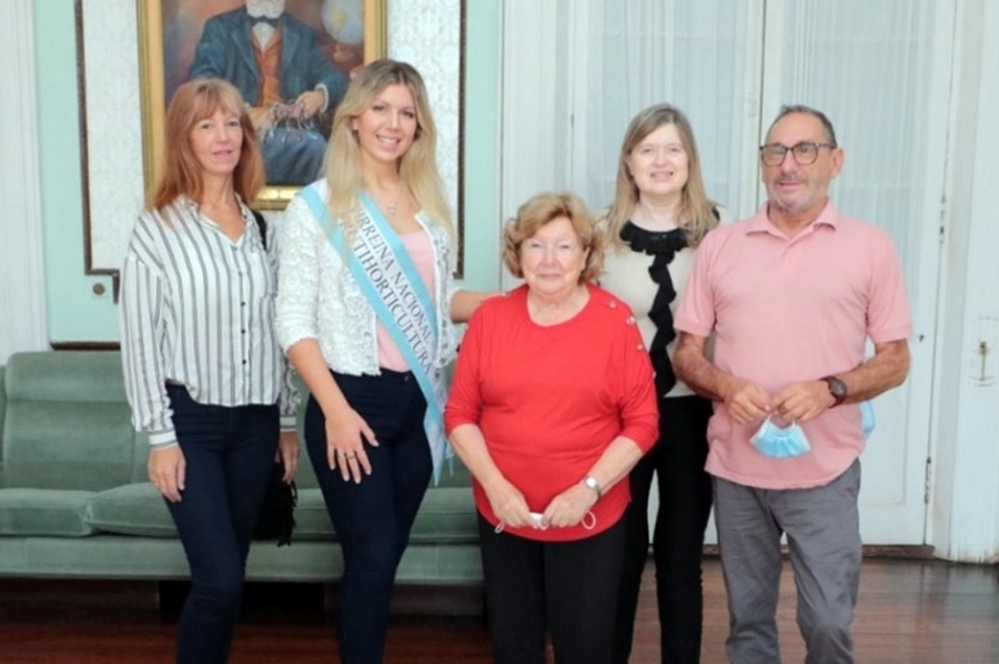 Meiners destacó nuevos logros de Gisel Bourquín
