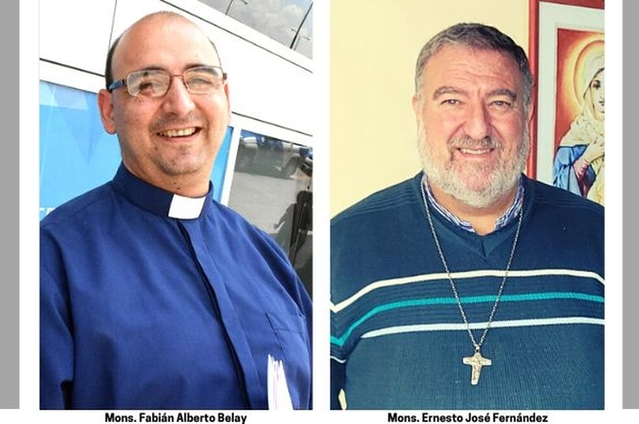El Papa nombró dos obispos auxiliares para Rosario