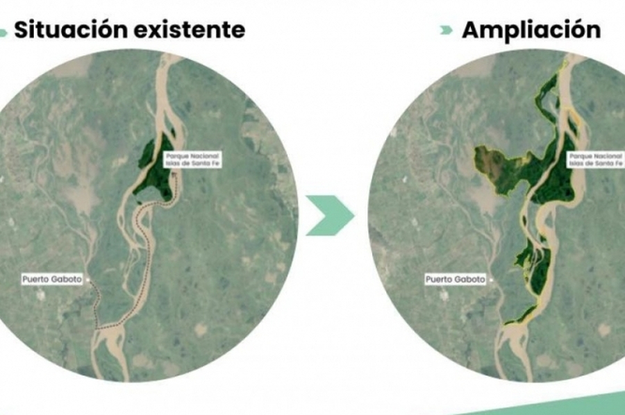 La provincia celebró la sanción de la Ley para la ampliación del Parque Nacional Islas de Santa Fe