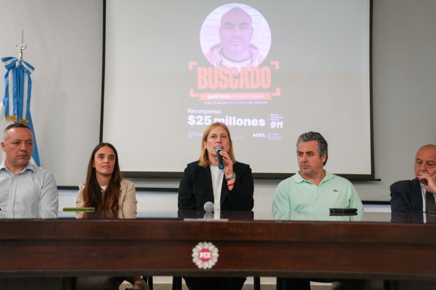 Scaglia presentó la web de los delincuentes más buscados en Santa Fe: “Los vamos a perseguir hasta encontrarlos”
