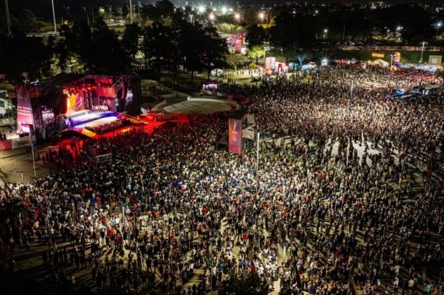 Juegos Suramericanos 2026: más de 100 mil personas participaron de la fiesta del cierre en Santa Fe