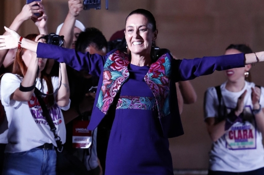 Claudia Sheinbaum ganó las elecciones por amplio margen y se convirtió en la primera mujer presidenta en la historia de México