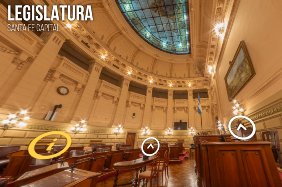 El Senado lanza una propuesta de visitas virtuales 360