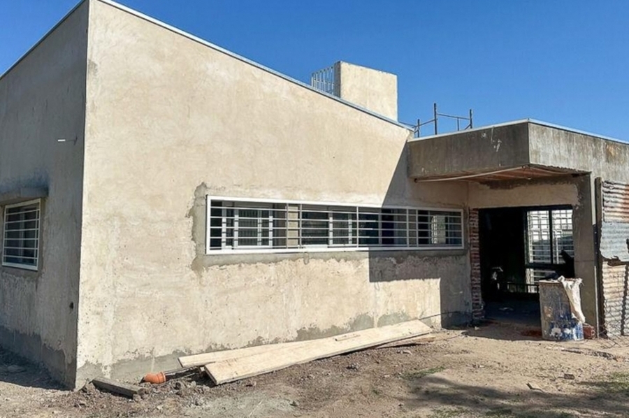 El Gobierno Provincial avanza con las obras para la reconstrucción completa del Centro de Salud de barrio Las Vegas en Santo Tomé