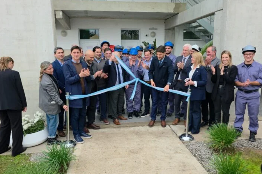 Frigorífico Recreo inauguró una nueva planta para transformar subproductos y fortalecer su desarrollo industrial