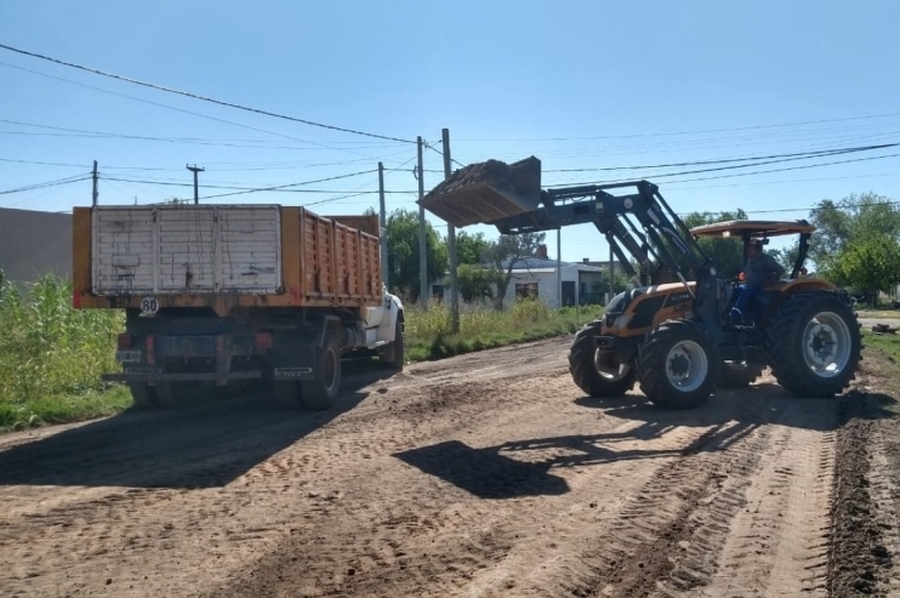 Urquiza sumará más de 300 metro de pavimento a la ciudad de San Cristóbal