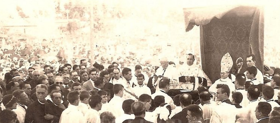 El evento pontificio ocurrió hace 91 años