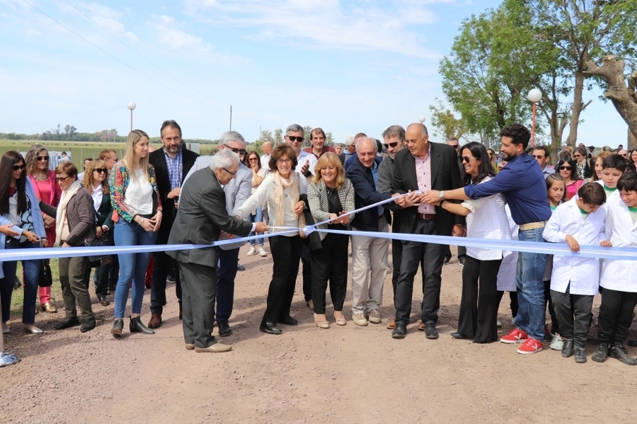 Se inauguró la mejora de la traza de La Penca y Caraguatá