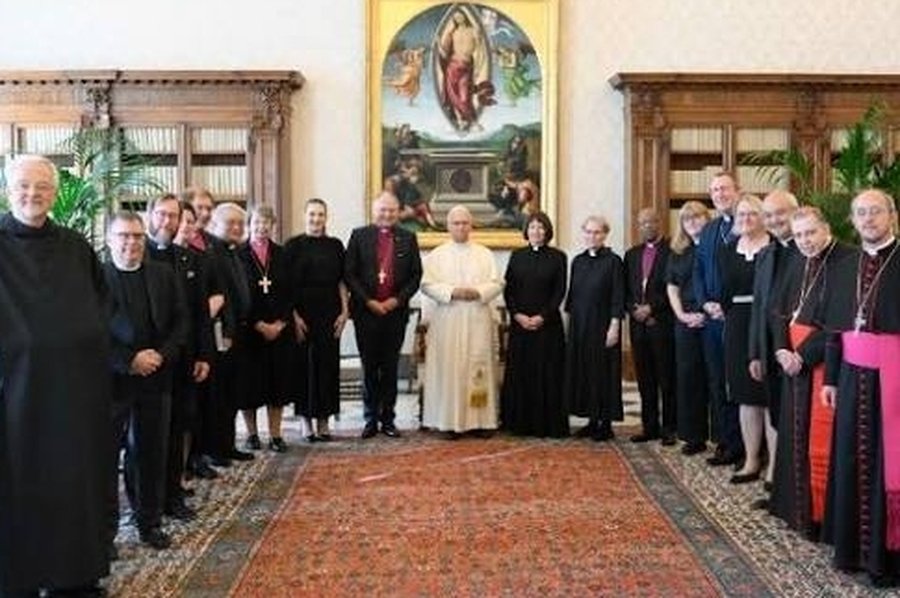 León XIV llamó a fortalecer el camino ecuménico entre católicos y luteranos
